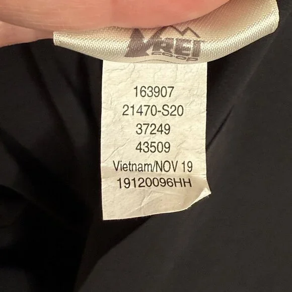 REI Co-Op Black Sun Down Shirt Dress, M - Picture 10 of 10